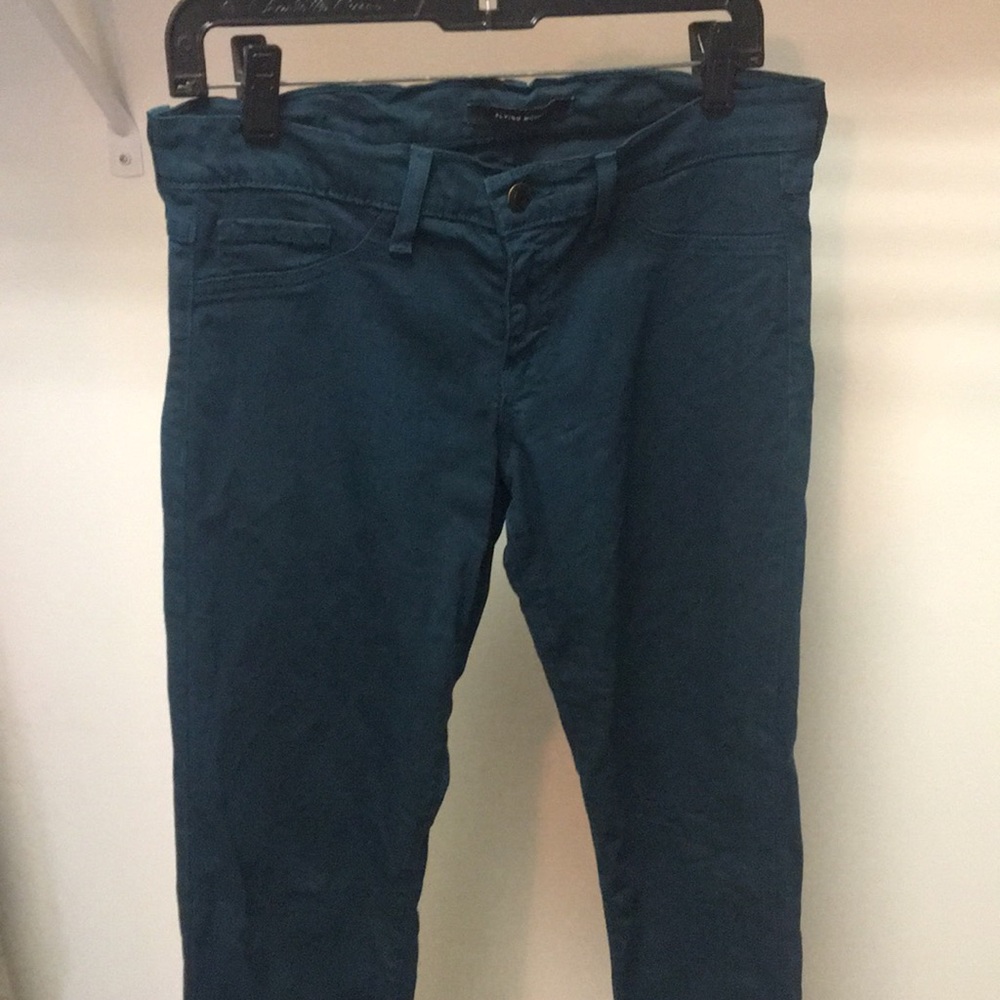 Flying Monkey | Dark Teal Stretch Skinny Jean